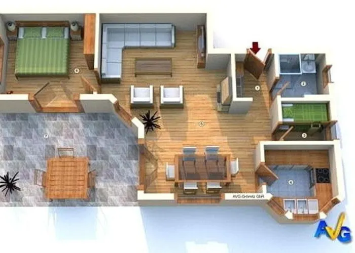 Lägenhet Königsredder 23 Whg 5 Grömitz